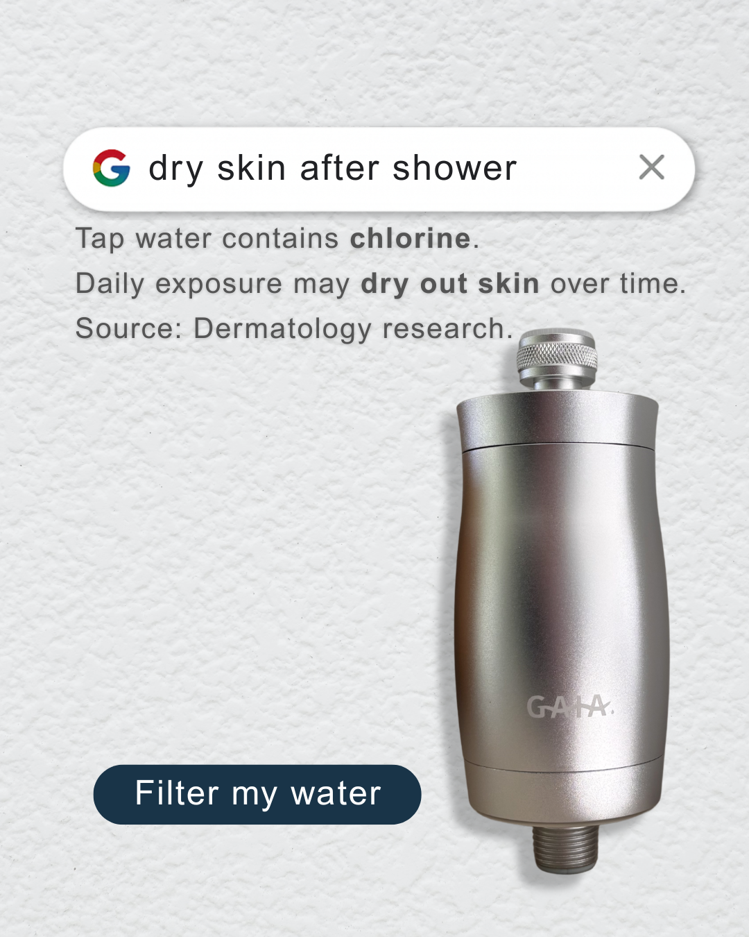 Gaia Filters Ltd Facebook ad