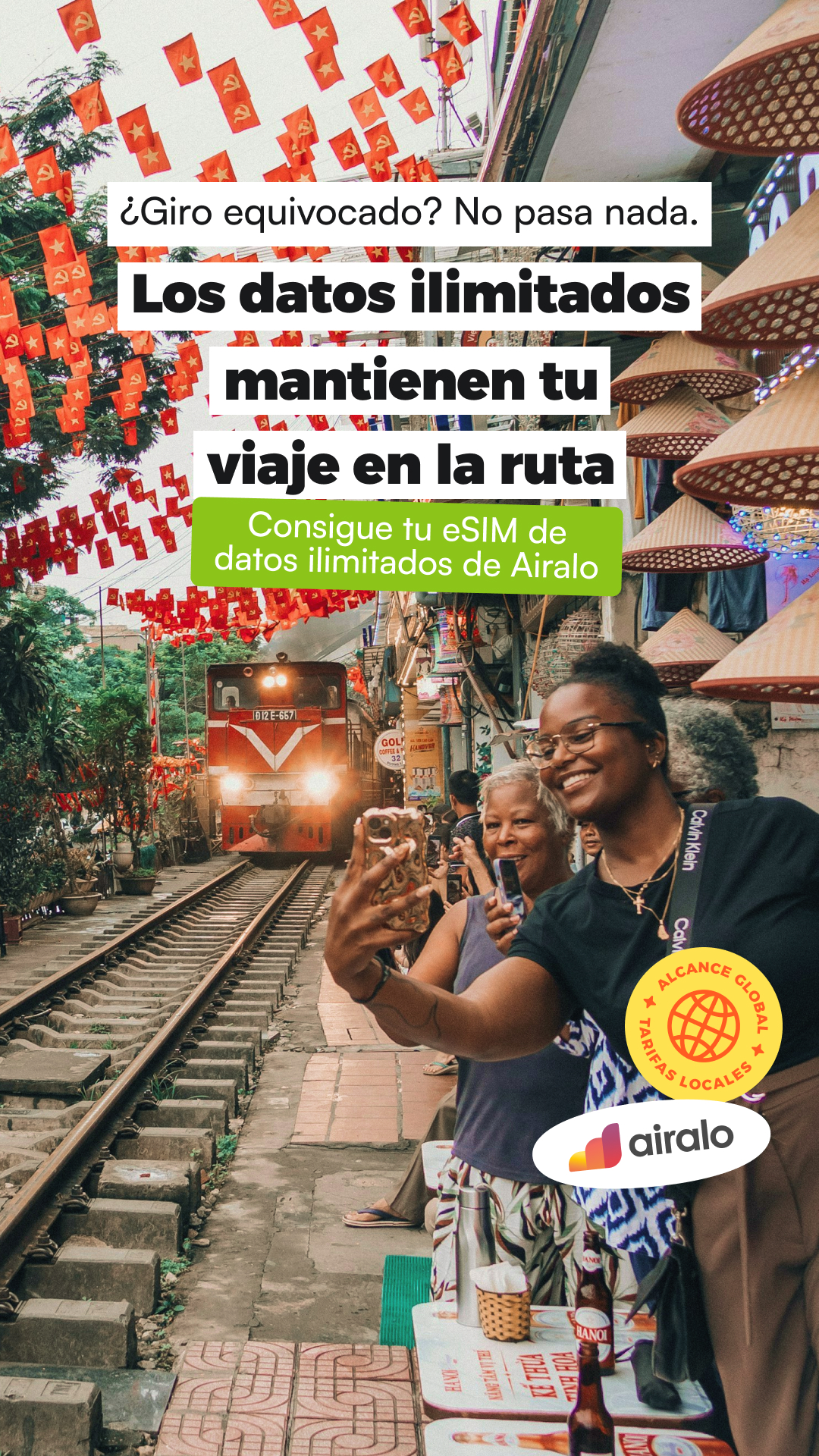 Airalo Global eSIM Store Facebook ad
