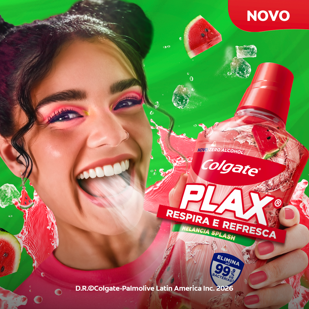 Colgate Plax Brasil Facebook ad: Plax Melancia