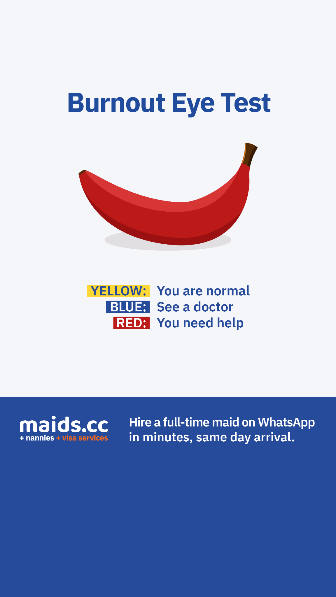Maids.cc Facebook ad from May 7, 2026