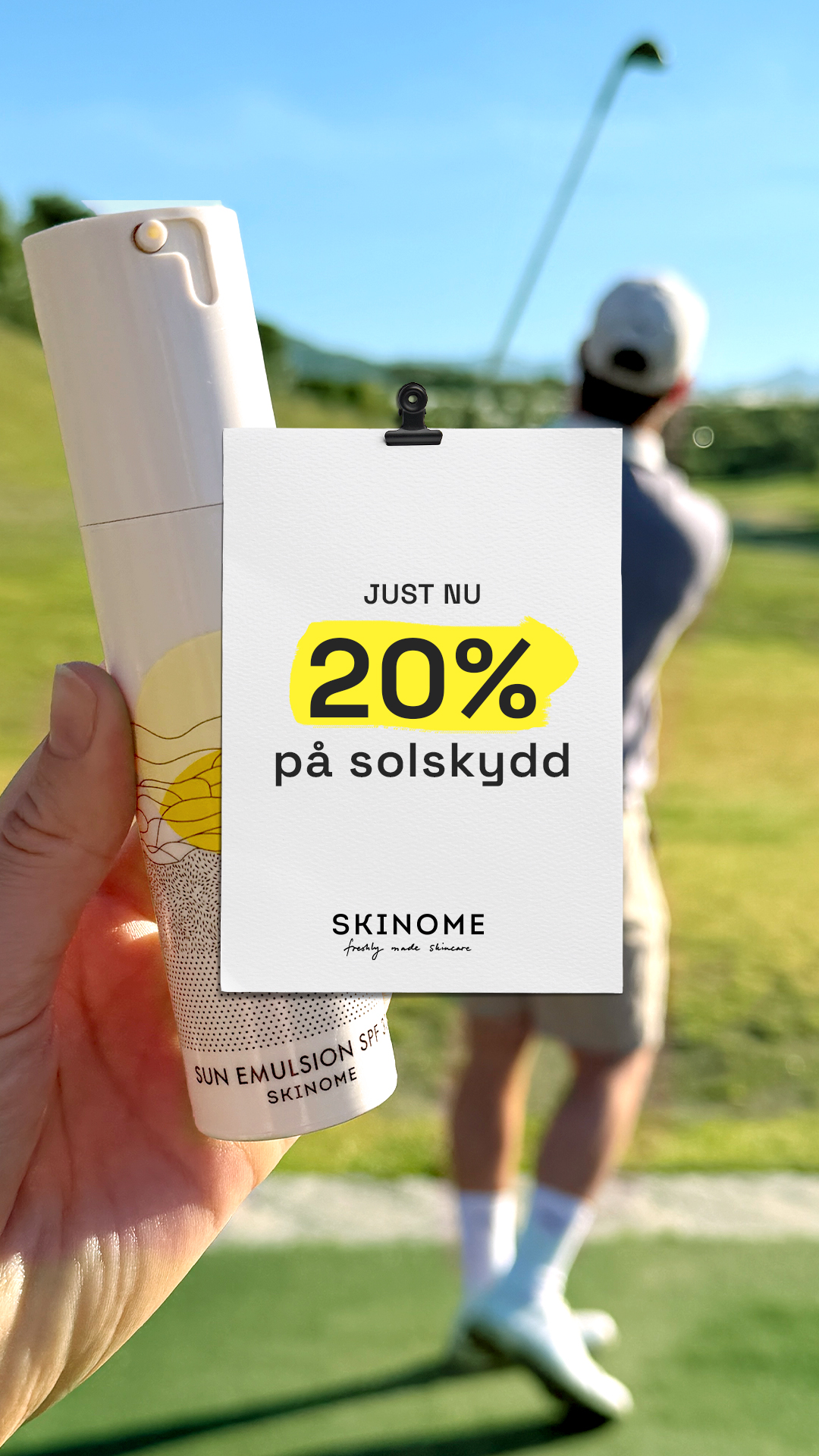 Skinome Facebook ad