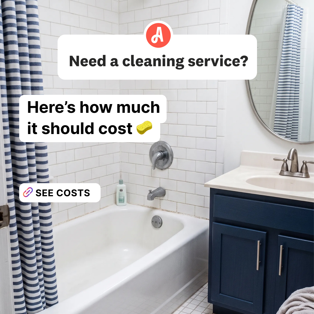 Angi Facebook ad: Maid Service Costs 101
