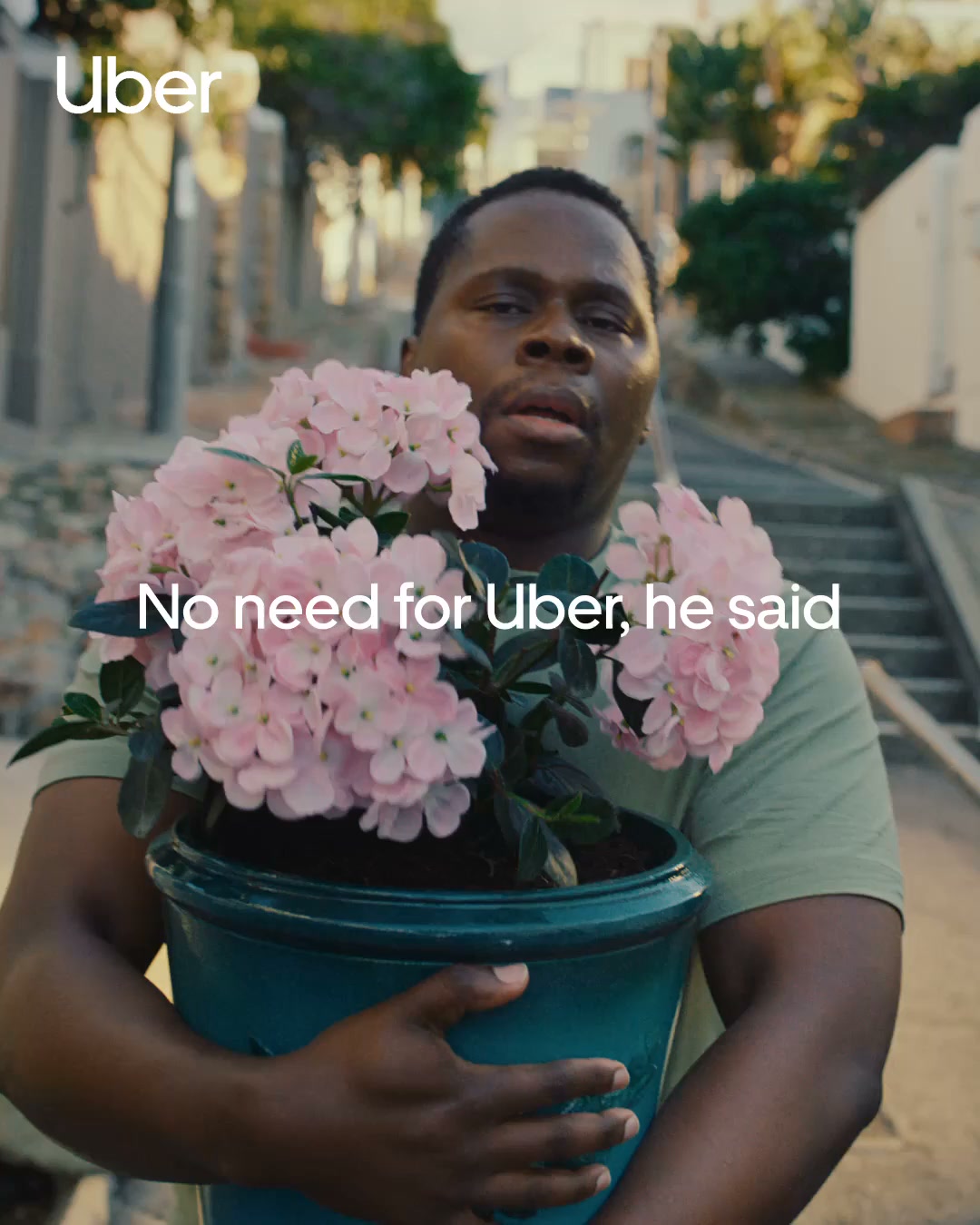 Uber Facebook ad: No regrets