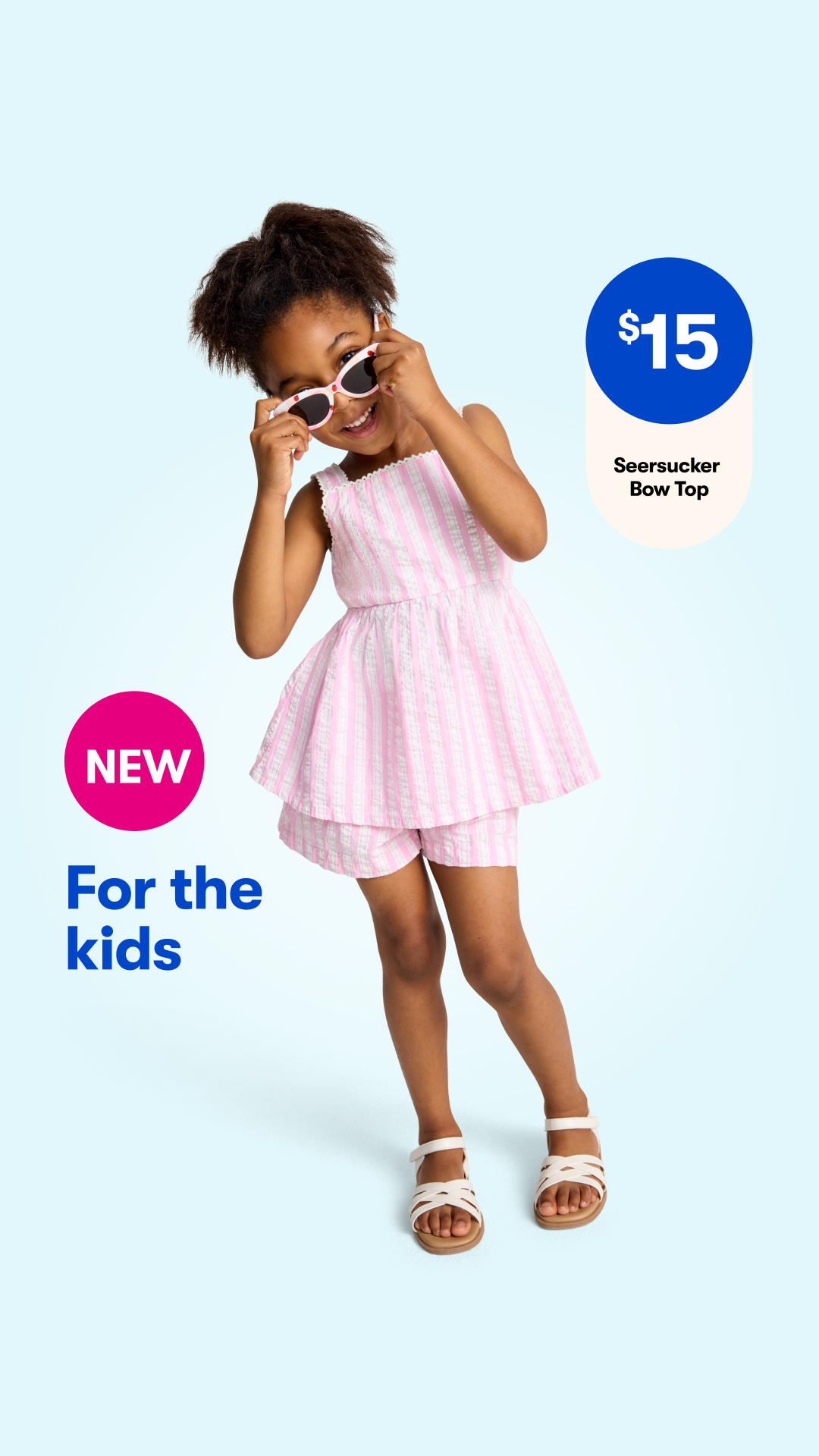 BIG W Facebook ad: Fresh fits for the kids