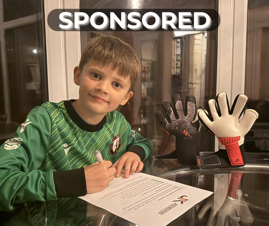 Just4keepers Goalkeeping Facebook ad: Goalkeeper Glove Sponsorship: Applications Now Open.