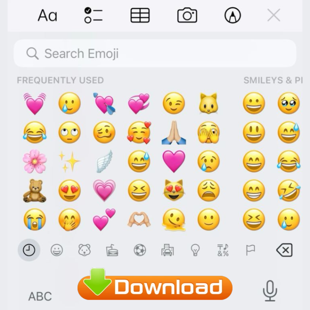 Sticker & Emoji Facebook ad