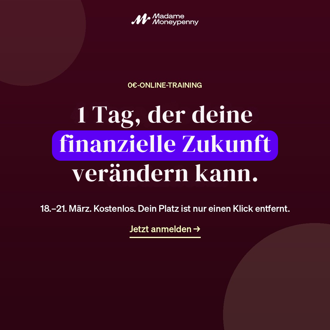 Madame Moneypenny Facebook ad