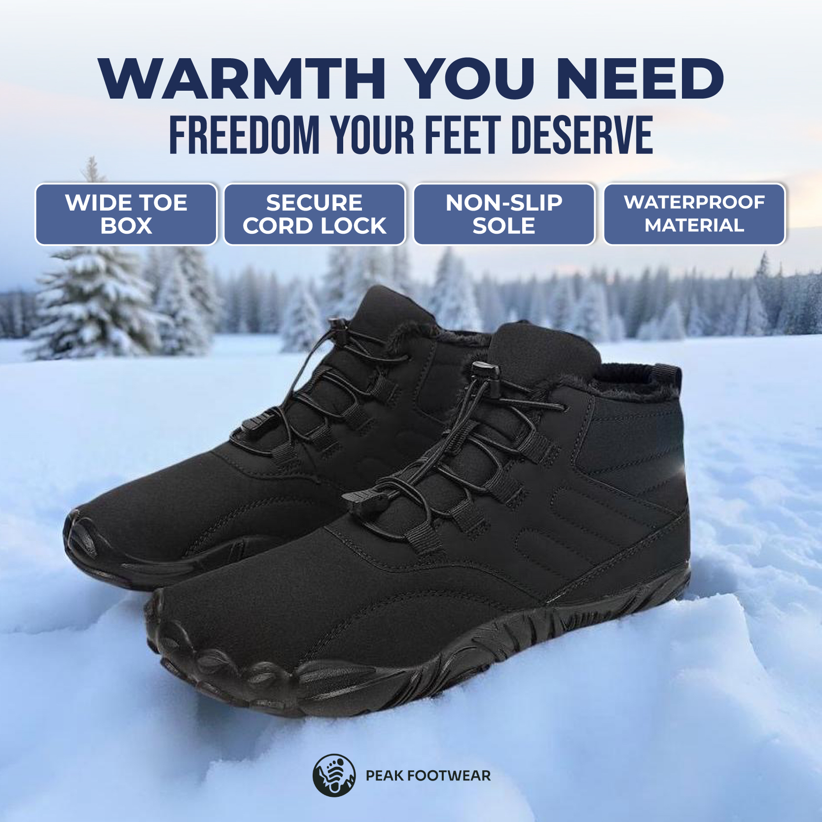 Peak Footwear Facebook ad: Don't miss out on our special 2+1 offer!