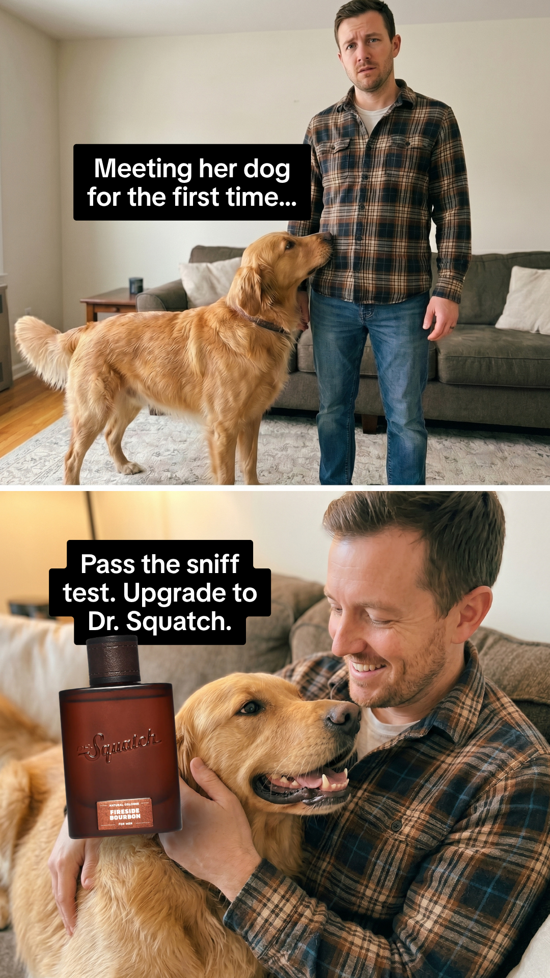 Dr. Squatch Facebook ad