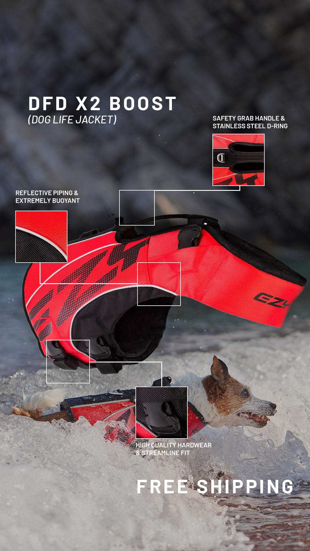 EzyDog Facebook ad
