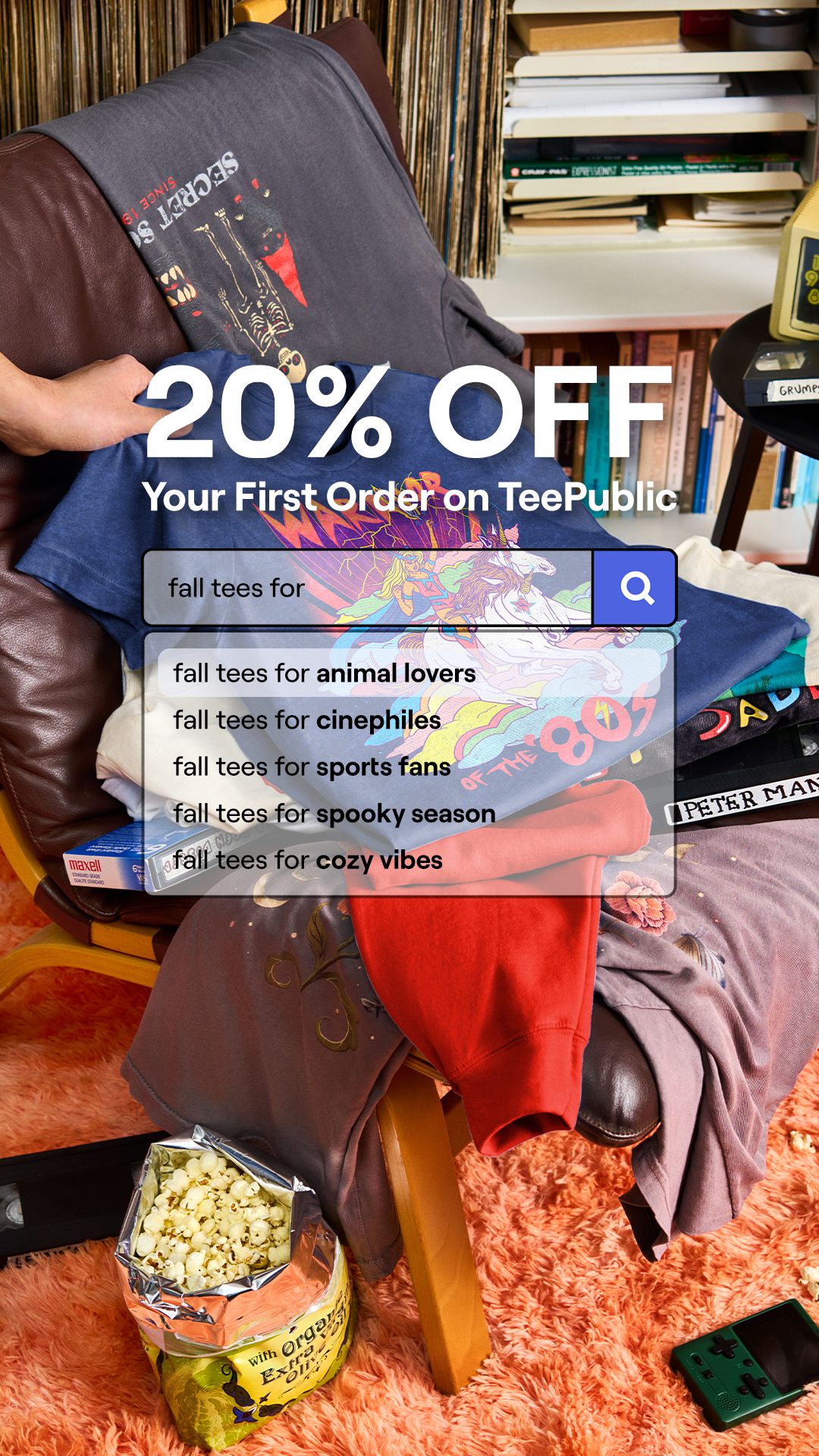 TeePublic.com Facebook ad