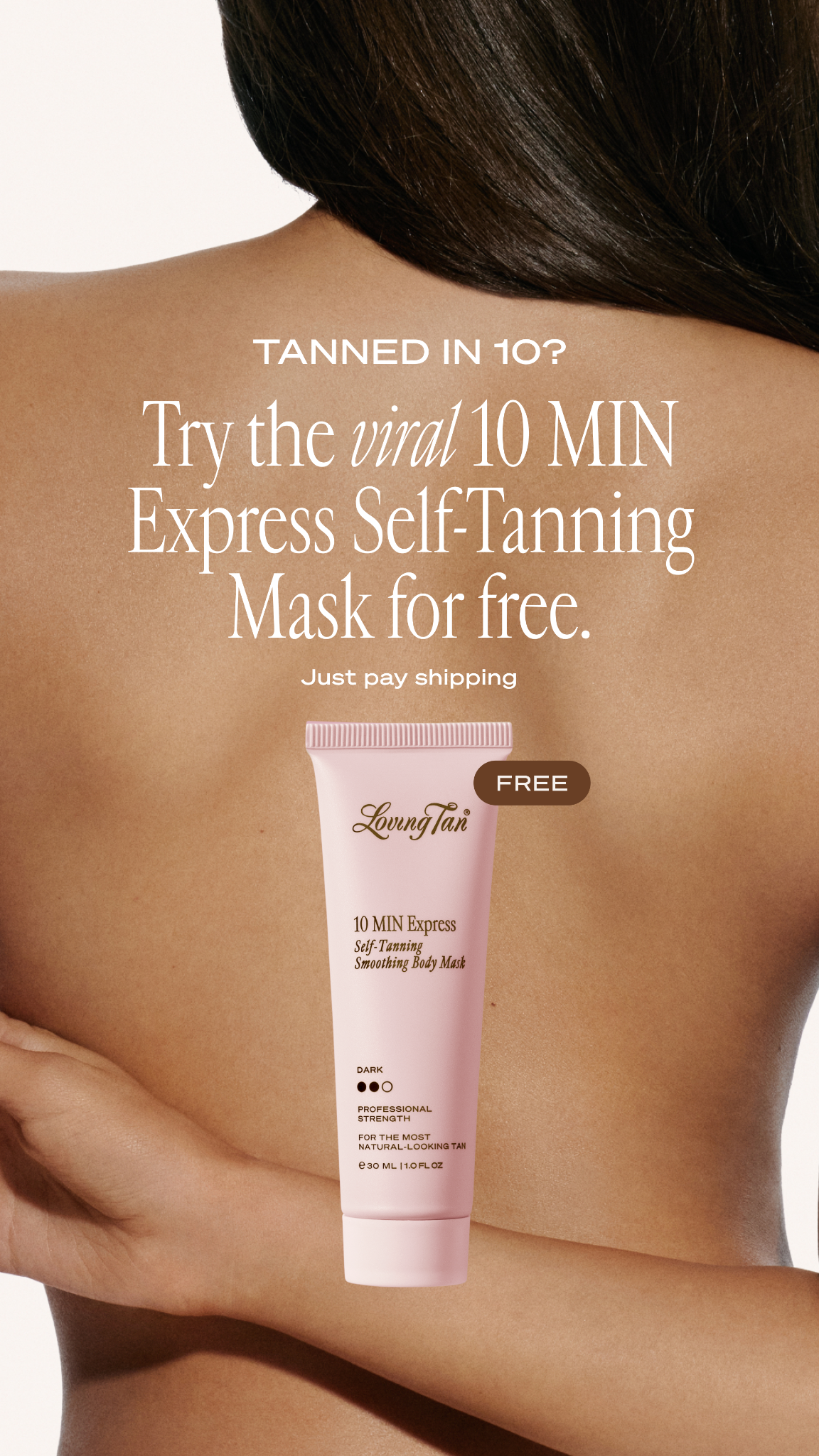 Loving Tan Facebook ad