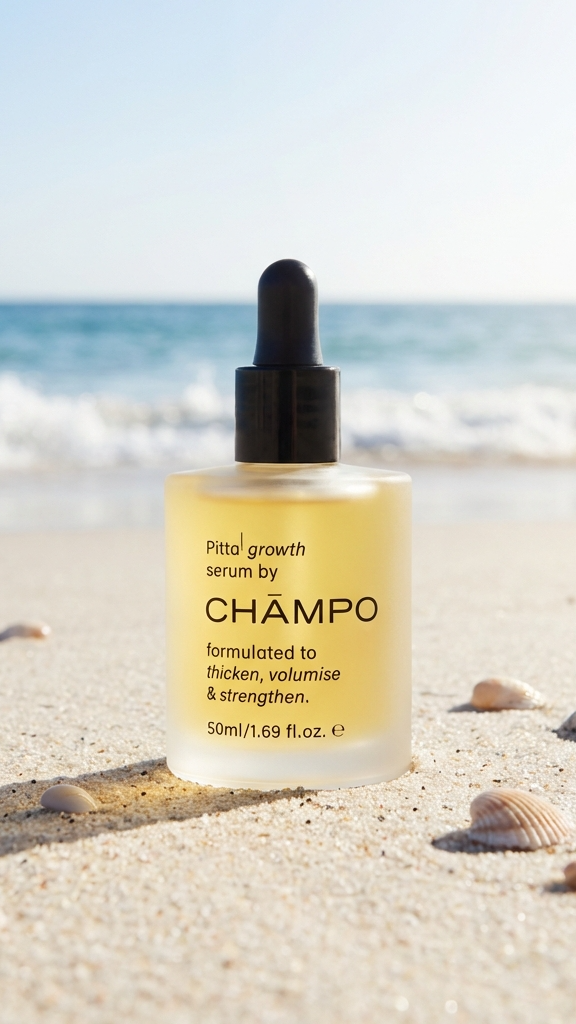 Chāmpo Haircare Facebook ad