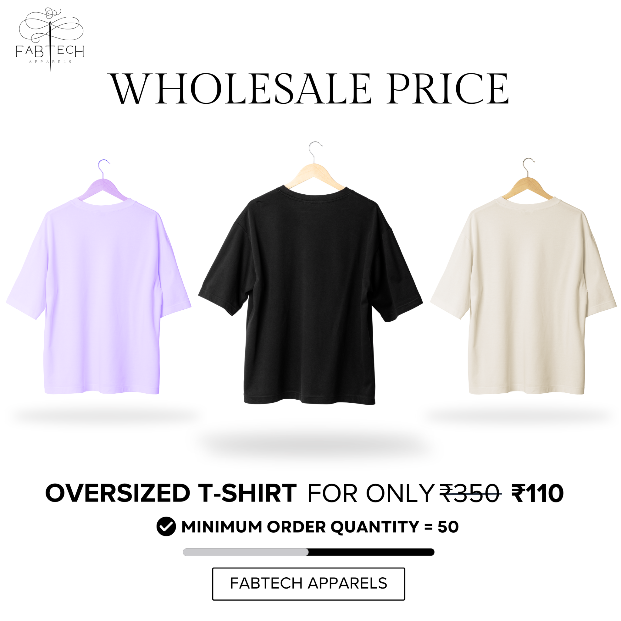 Fabtech Apparels Facebook ad: No single piece