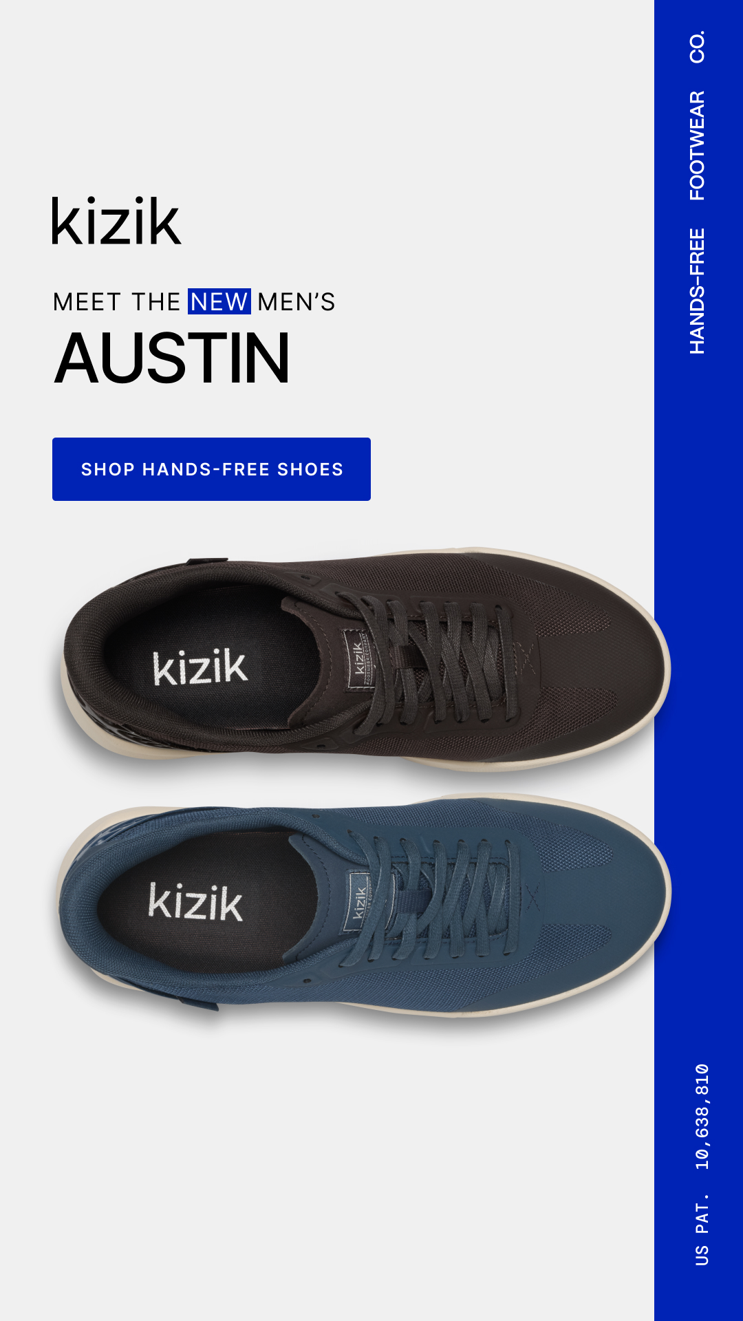 Kizik Facebook ad