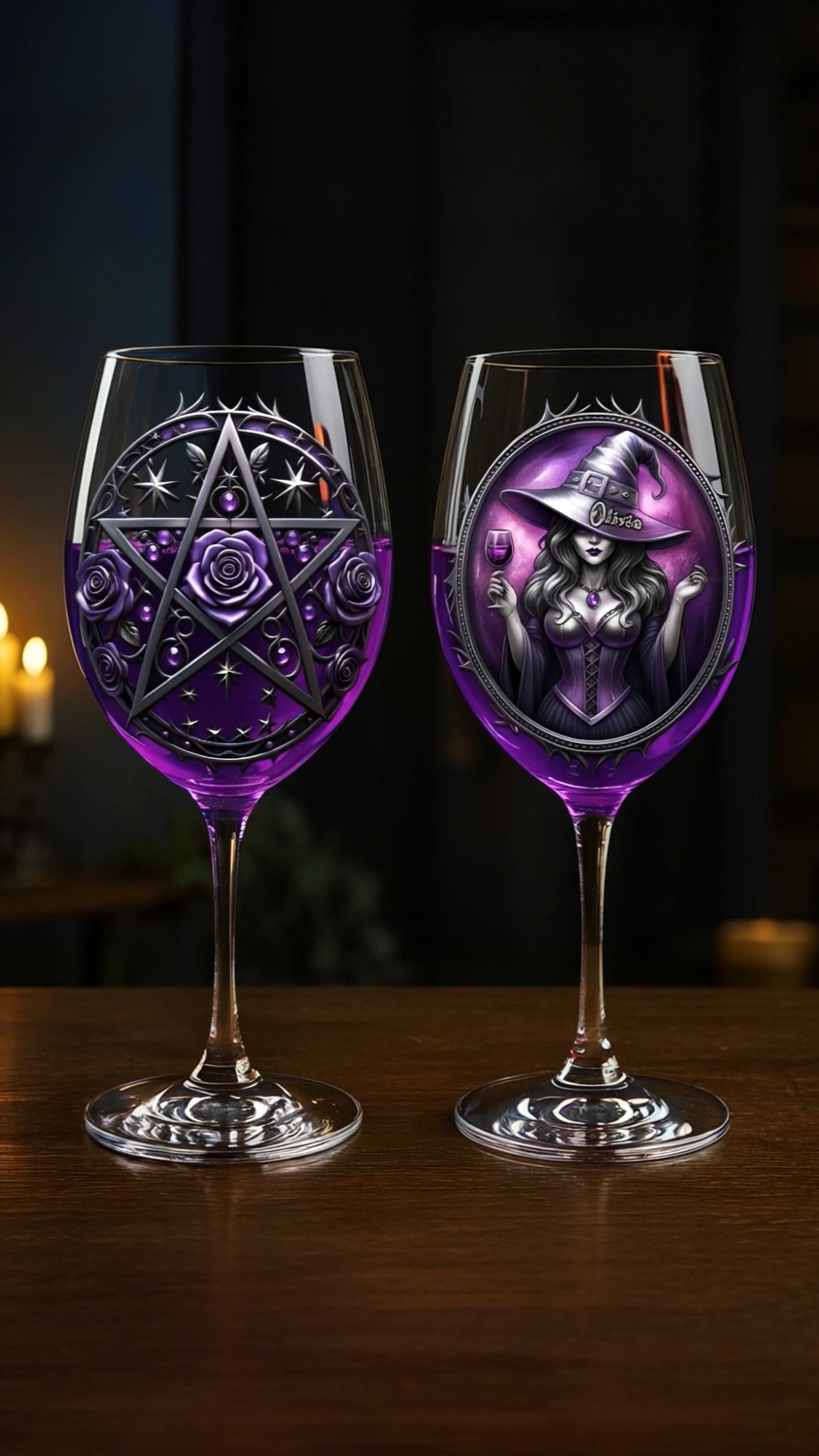 Pawfect House Global Facebook ad: Custom Stemmed Wine Glass