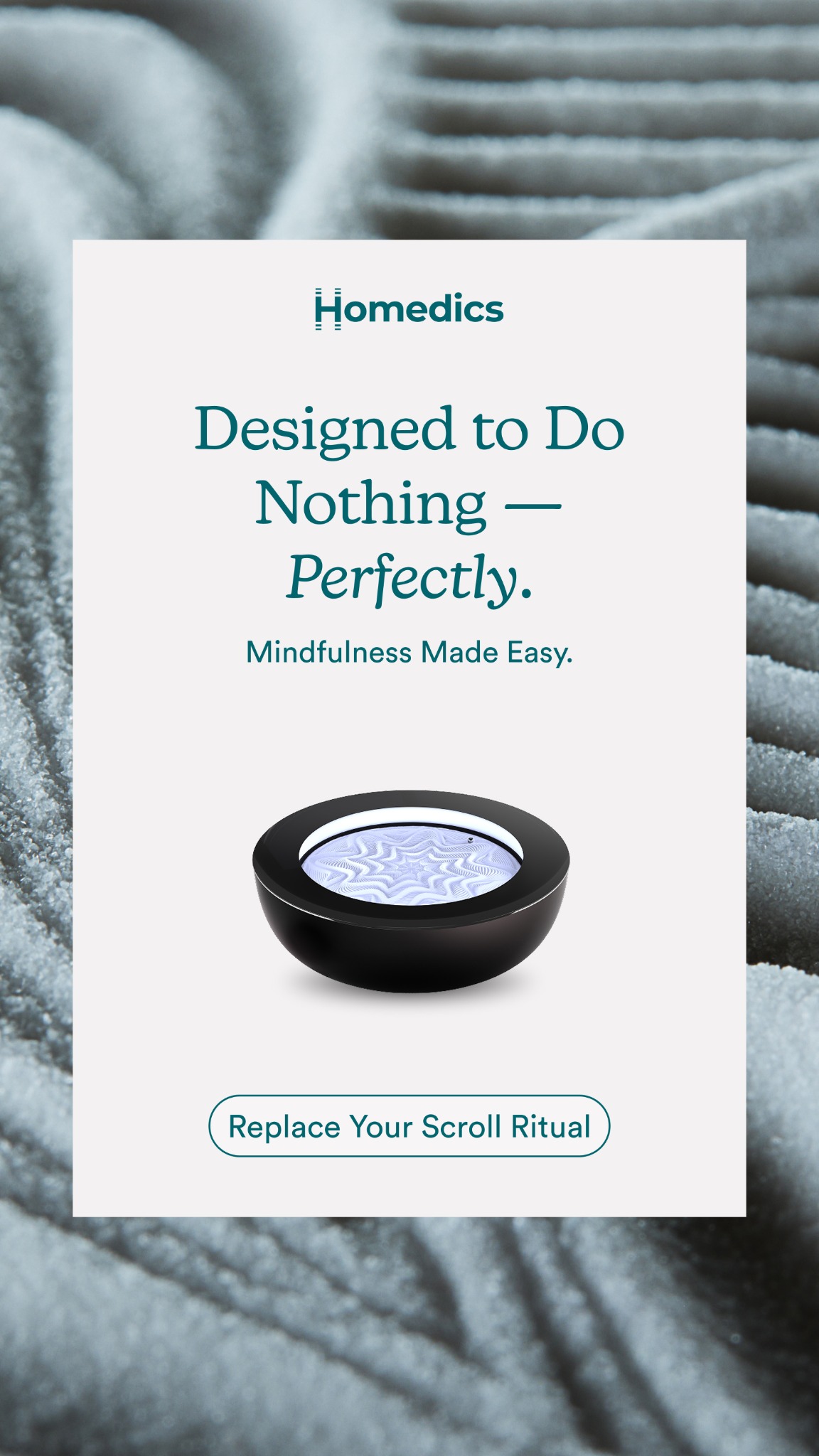 Homedics Facebook ad