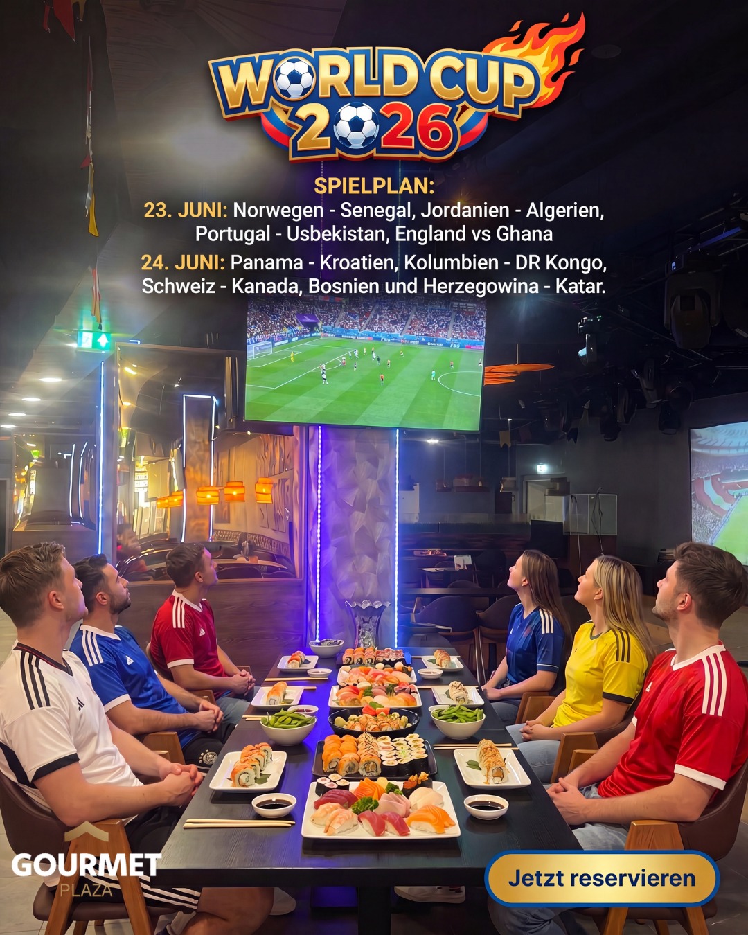 Gourmet Plaza Facebook ad