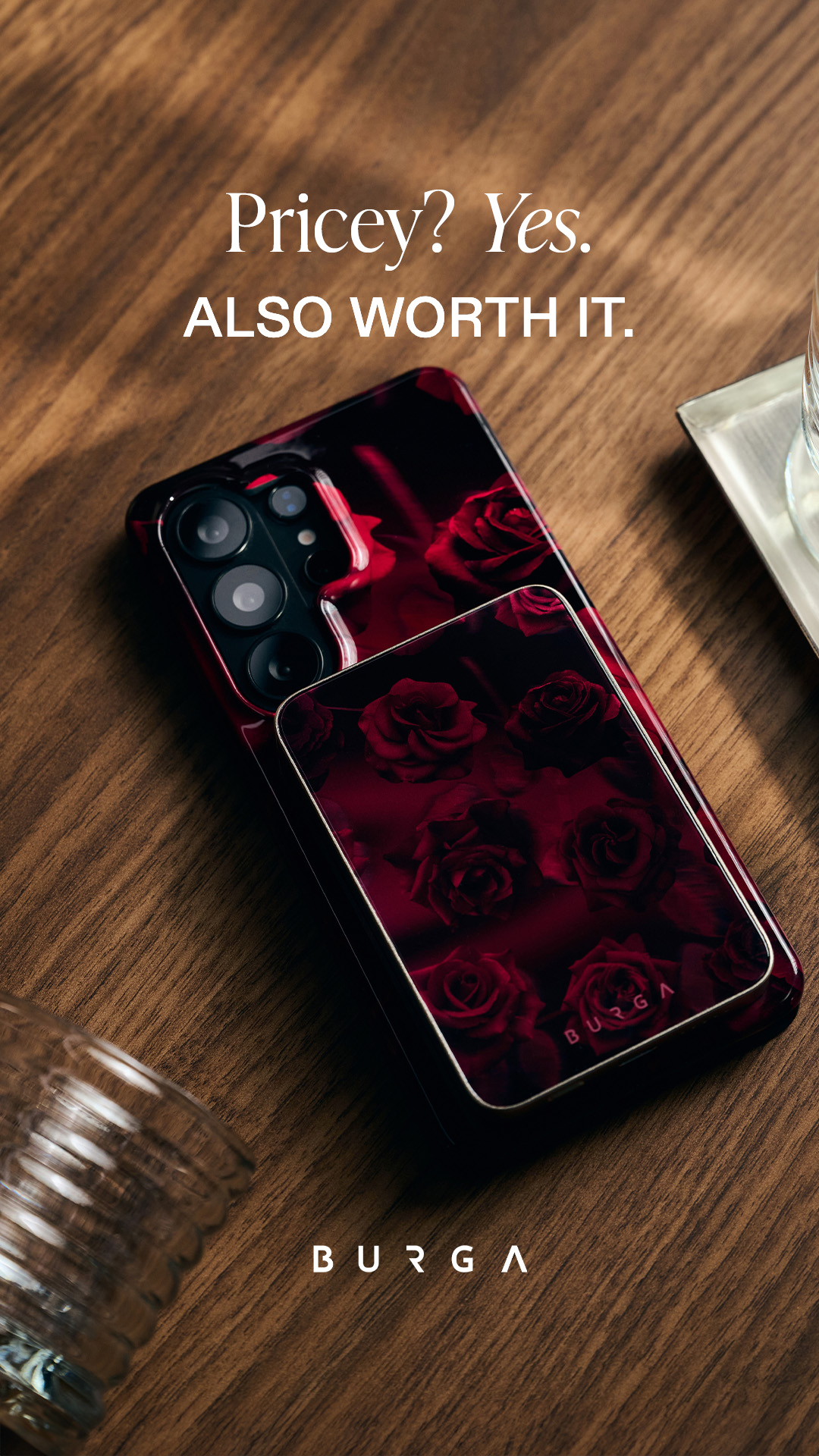 BURGA Cases Facebook ad
