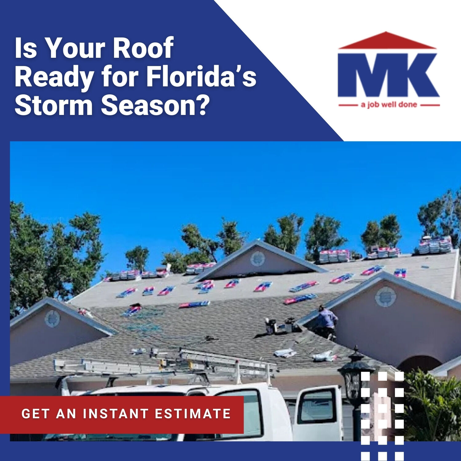 Mark Kaufman Roofing Facebook ad
