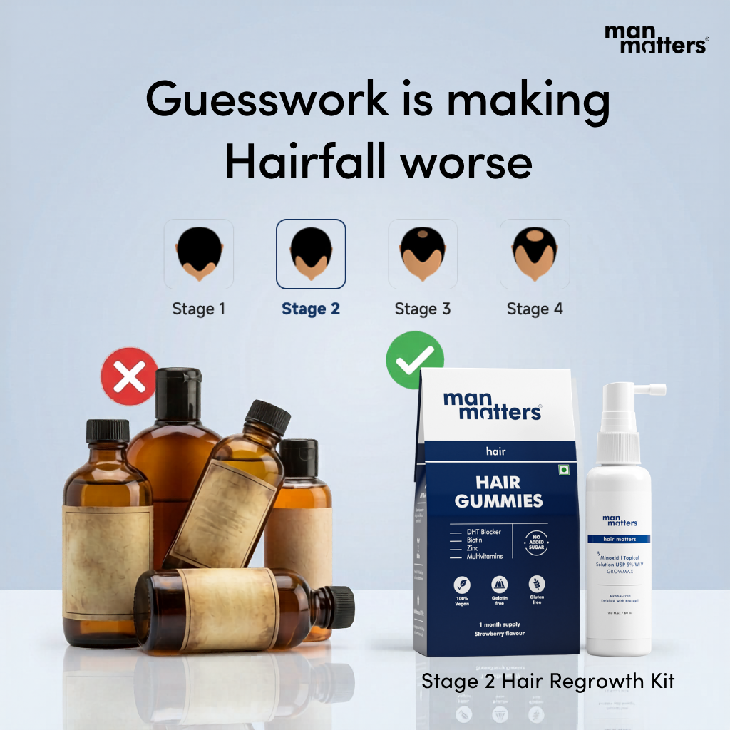 Hair Matters by Man Matters Facebook ad