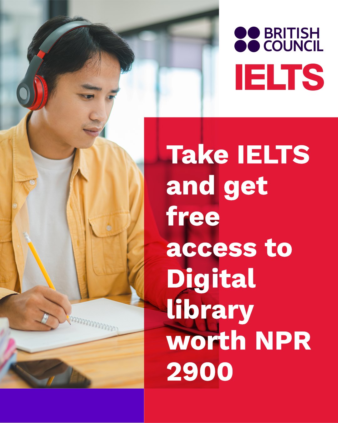 British Council Nepal Facebook ad