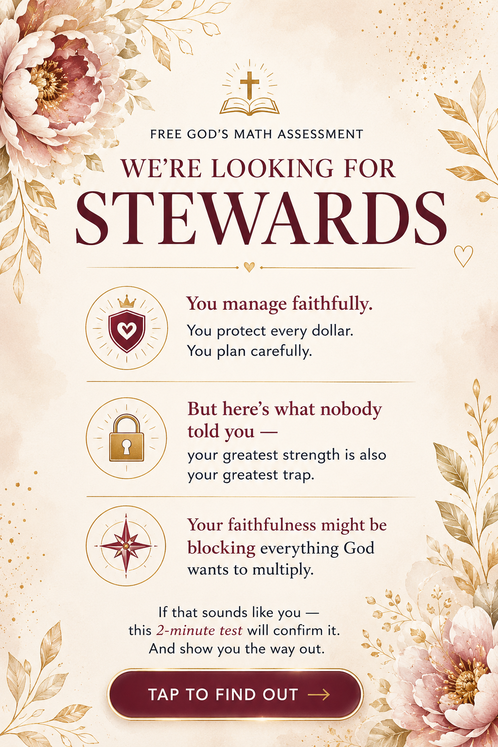 Stewardship & Life Reset Facebook ad