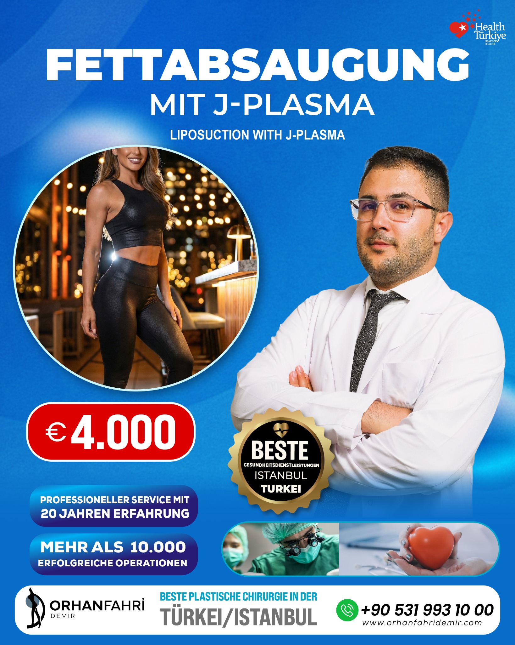 Dr. Orhan Fahri Demir Facebook ad: Beste Gesundheitsdienstleistungen Türkei/Istanbul