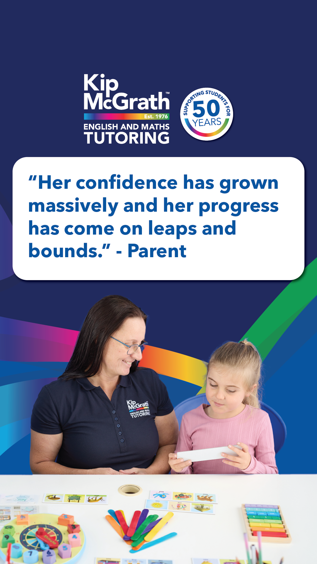 Kip McGrath Education Centres Australia Facebook ad
