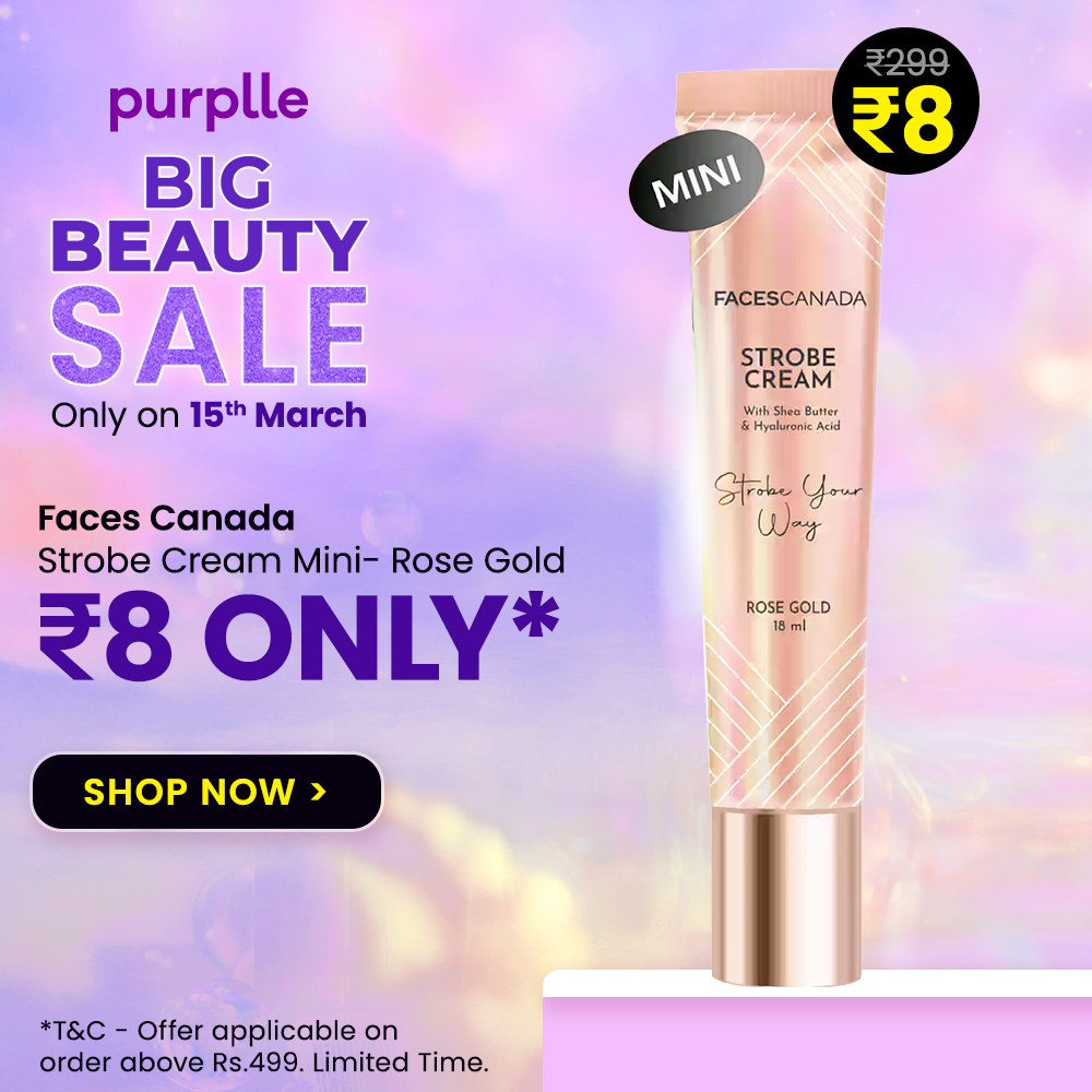 Purplle.com Facebook ad
