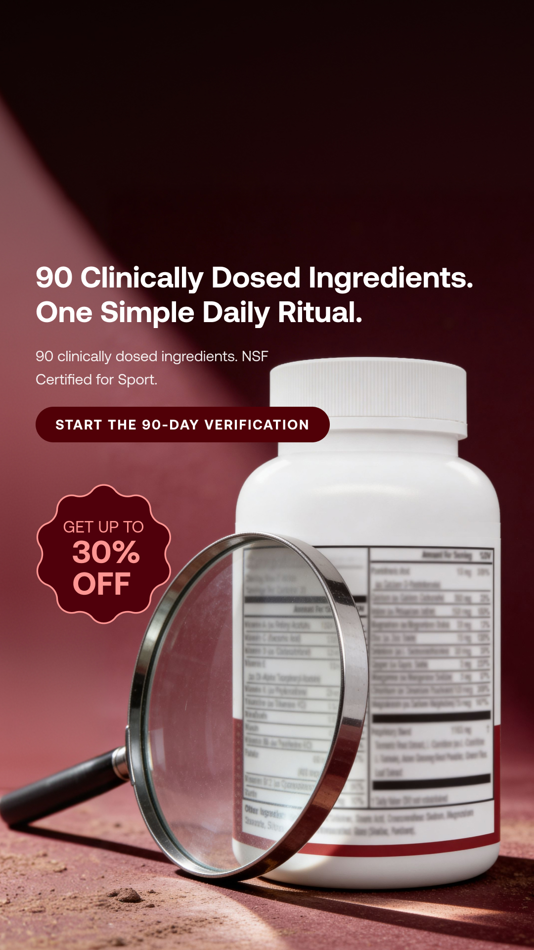 IM8 Health Facebook ad