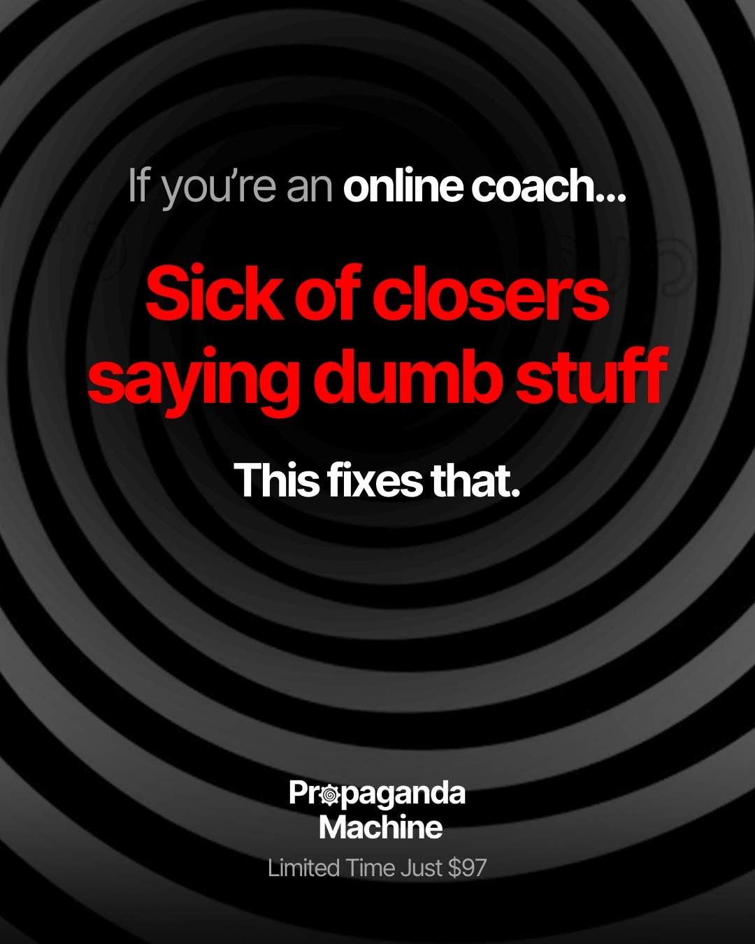 John Whiting Facebook ad