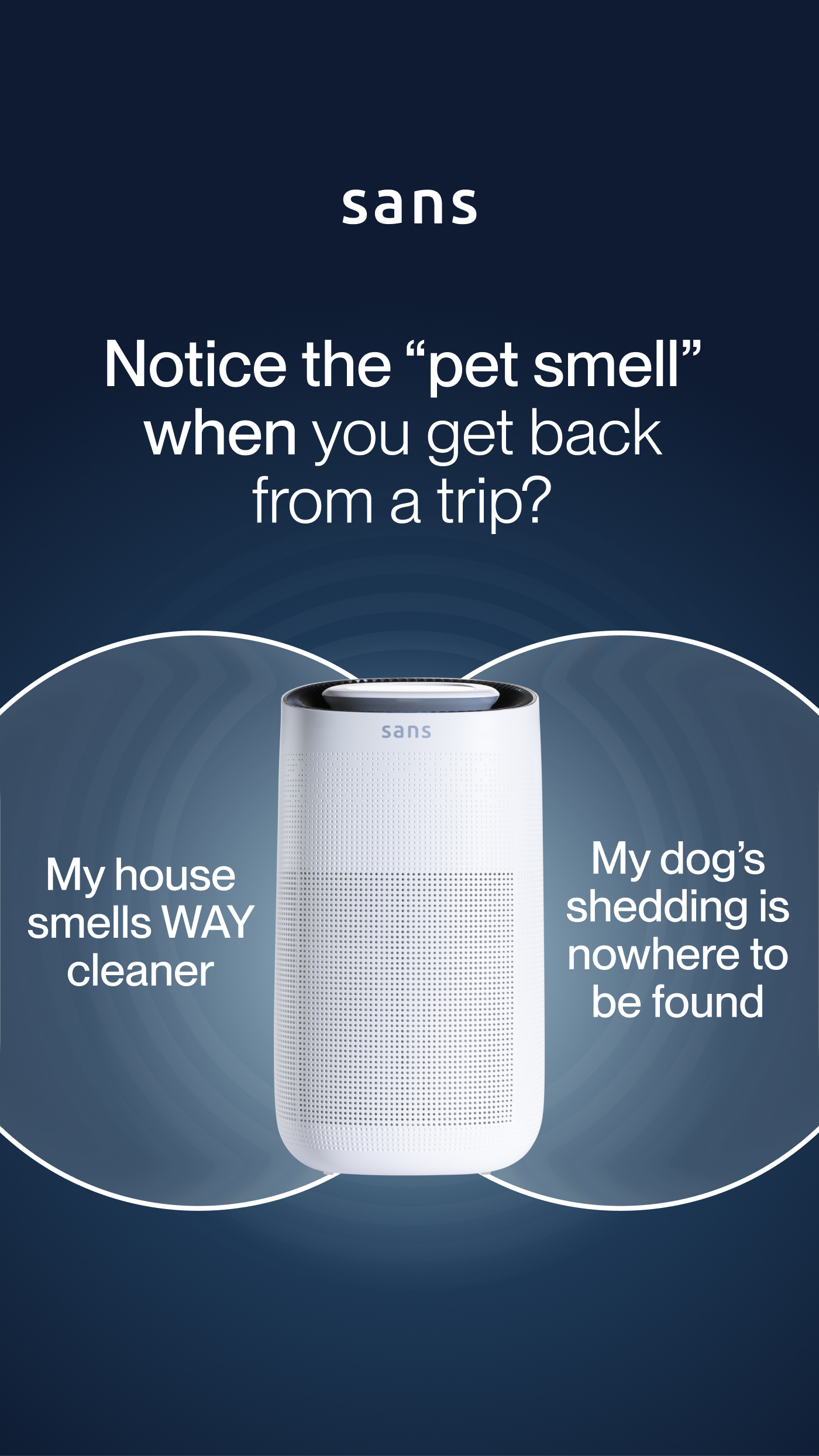 Sans Facebook ad