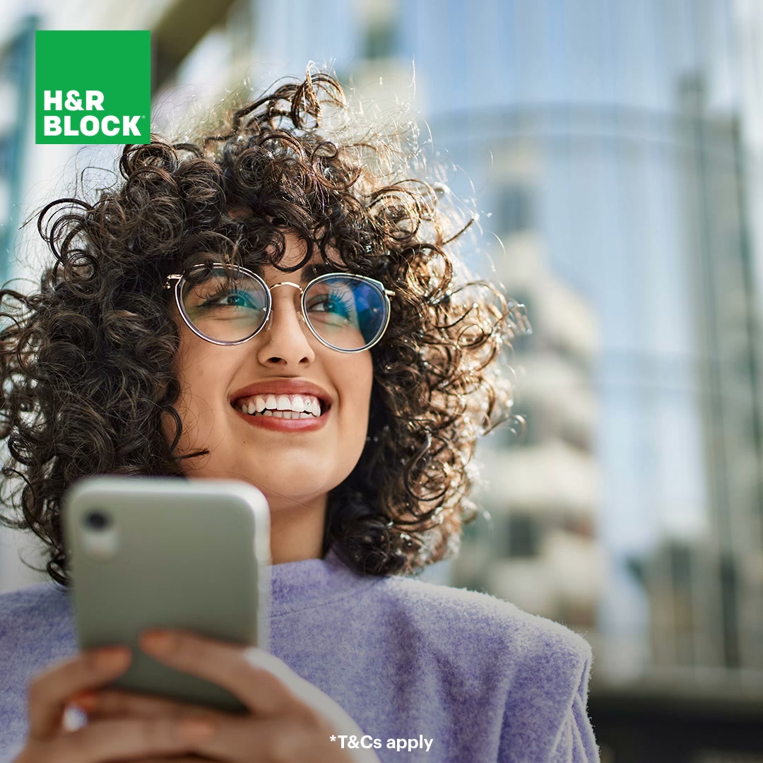 H&R Block Australia Facebook ad: Online Tax Returns from $0
