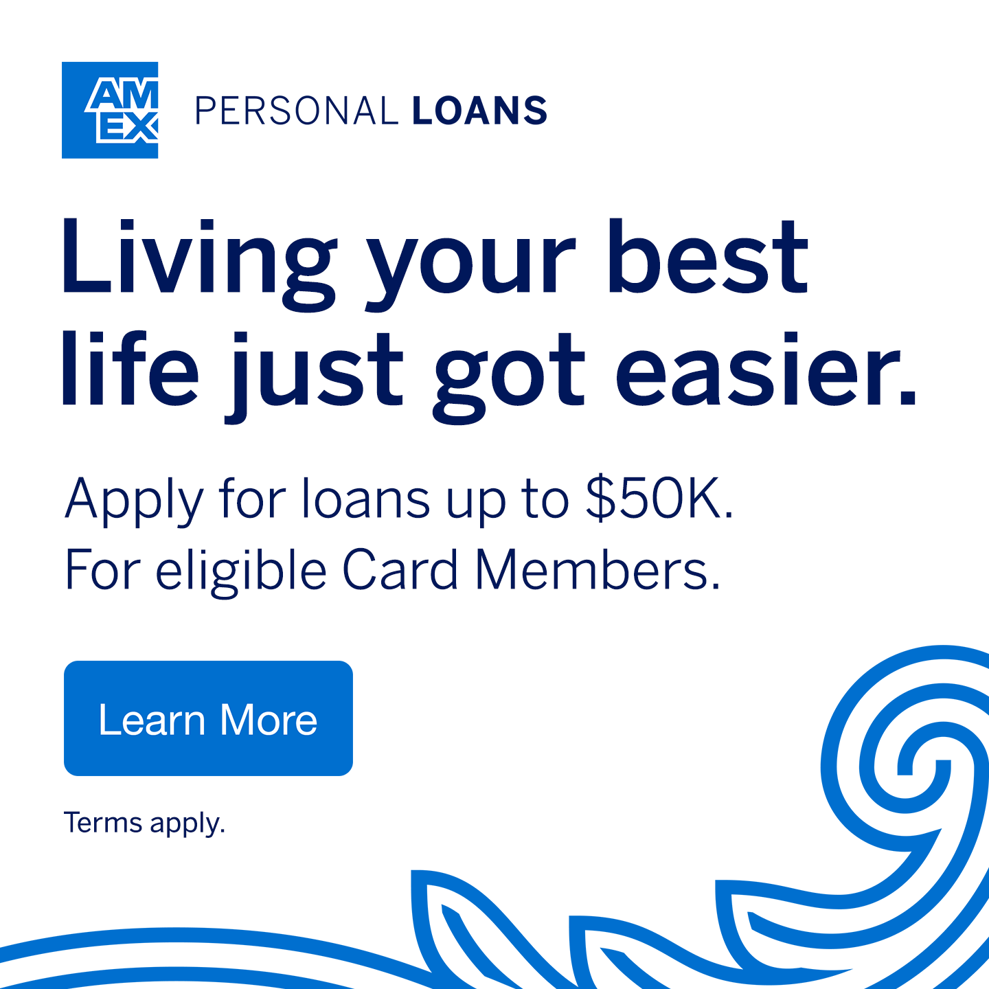 American Express Facebook ad