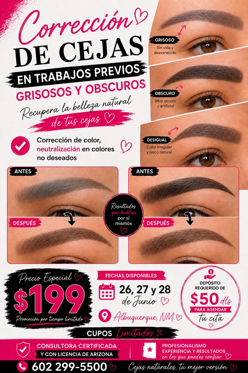Beauty By Bibi Facebook ad: ¡ALBUQUERQUE, NM!