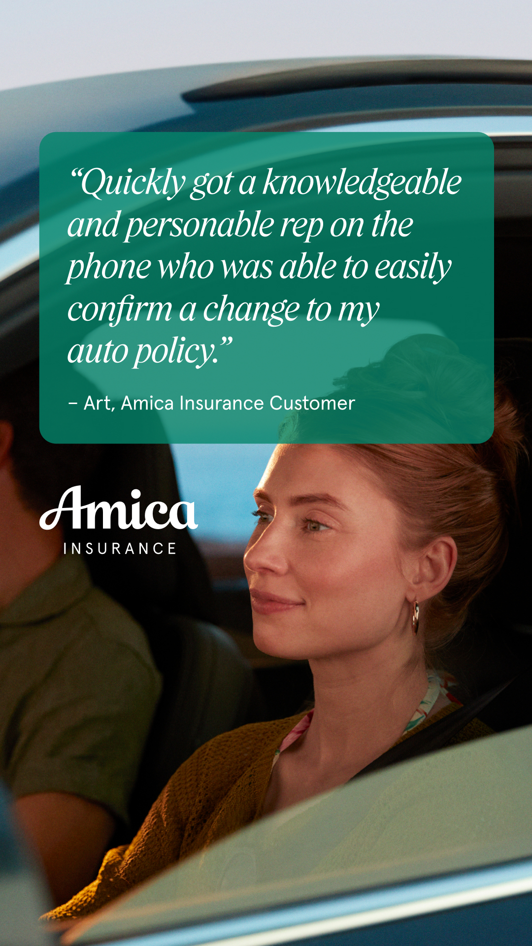 Amica Insurance Facebook ad