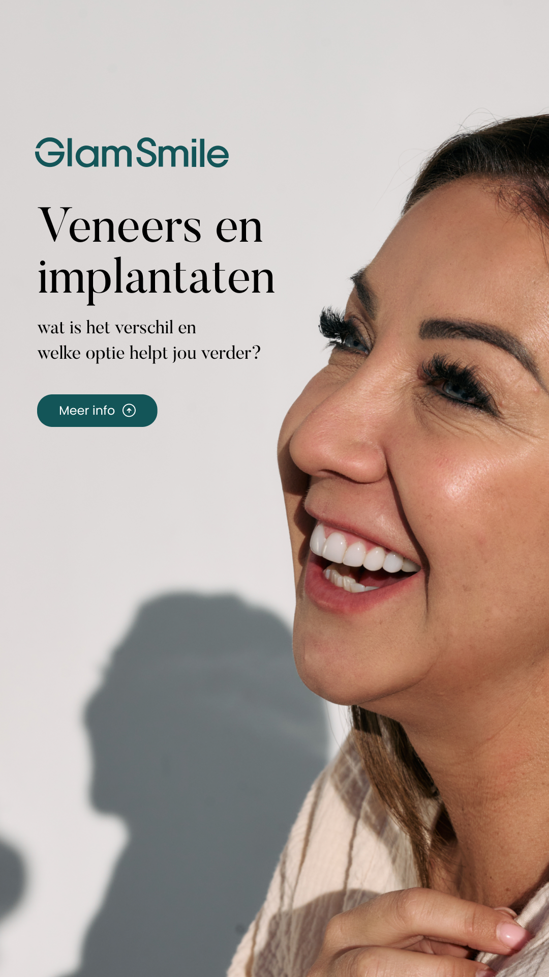 GlamSmile Belgium Facebook ad