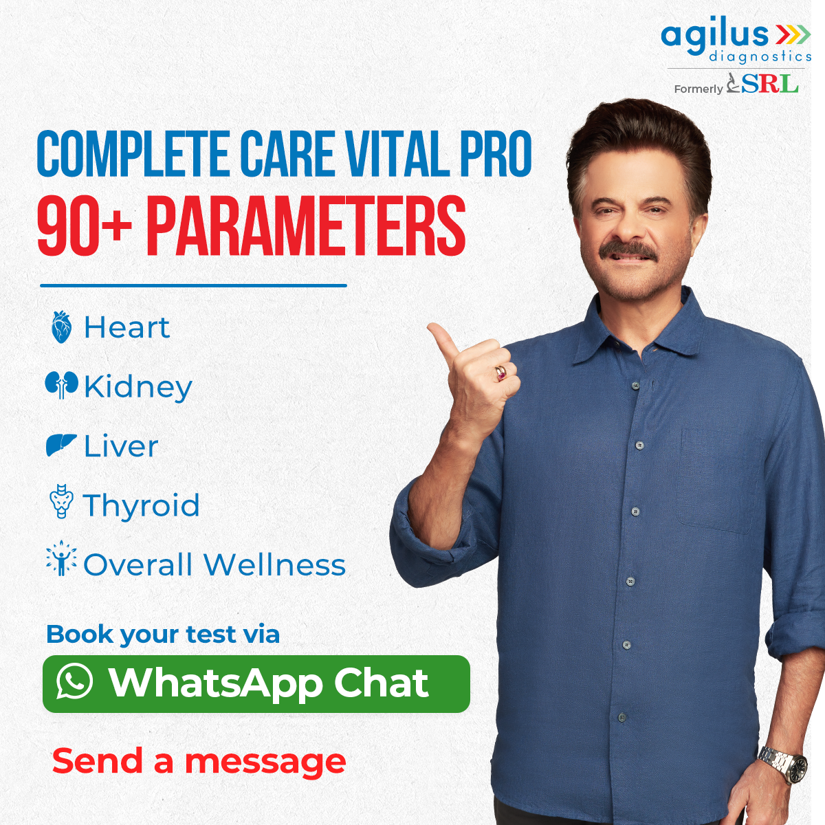 Agilus Diagnostics Facebook ad