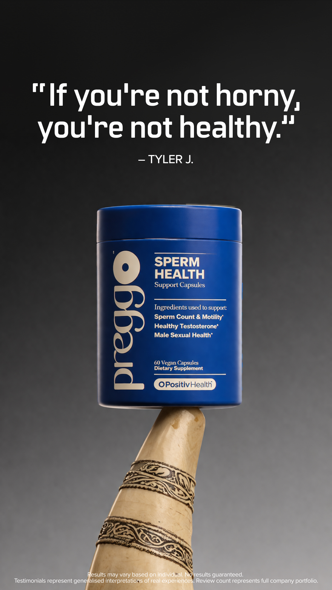 True Healthy Man Facebook ad