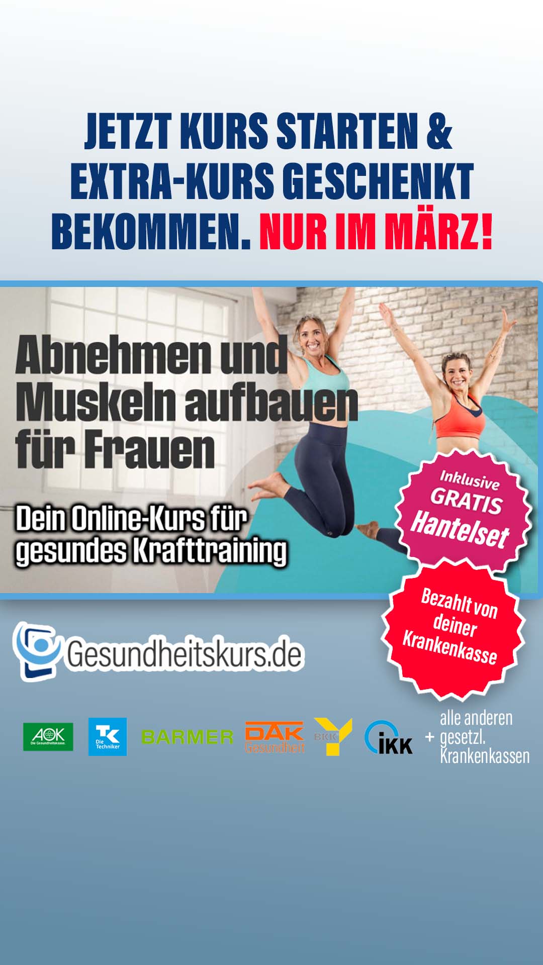 Gesundheitskurs.de Facebook ad