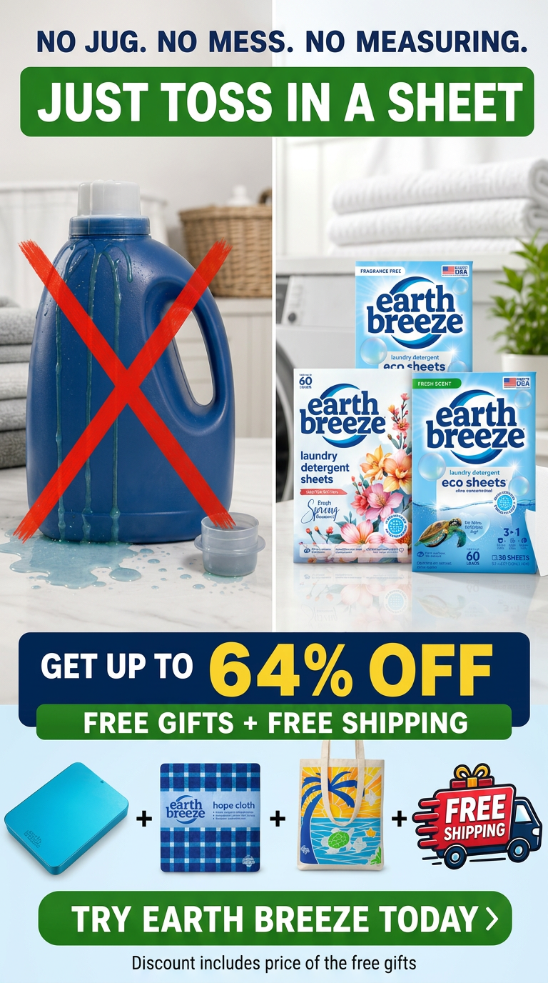 Earth Breeze Facebook ad