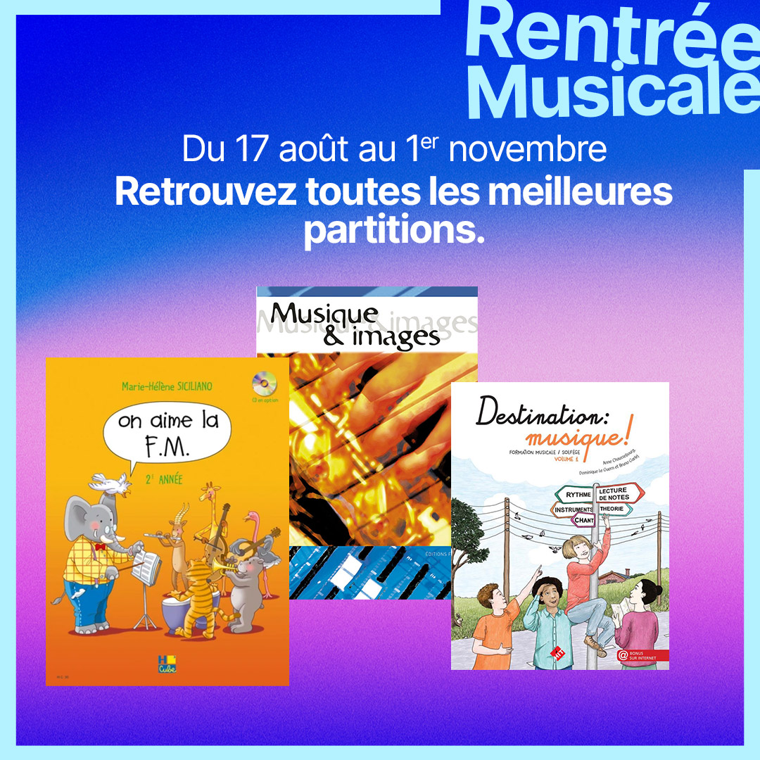 Cultura Facebook ad: La rentrée en musique!