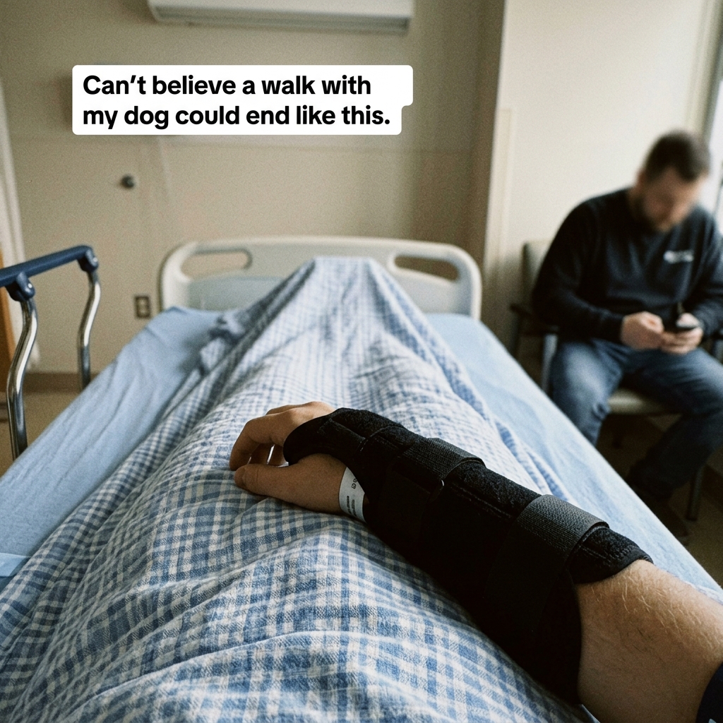 Better Dog Daily Facebook ad: One Walk, One Hospital Bed