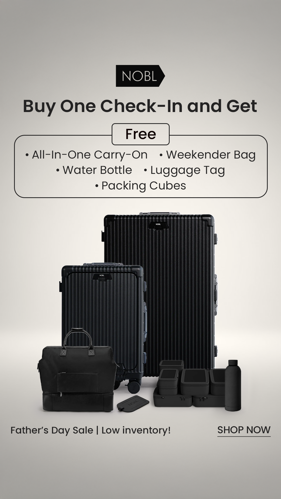Nobl Facebook ad