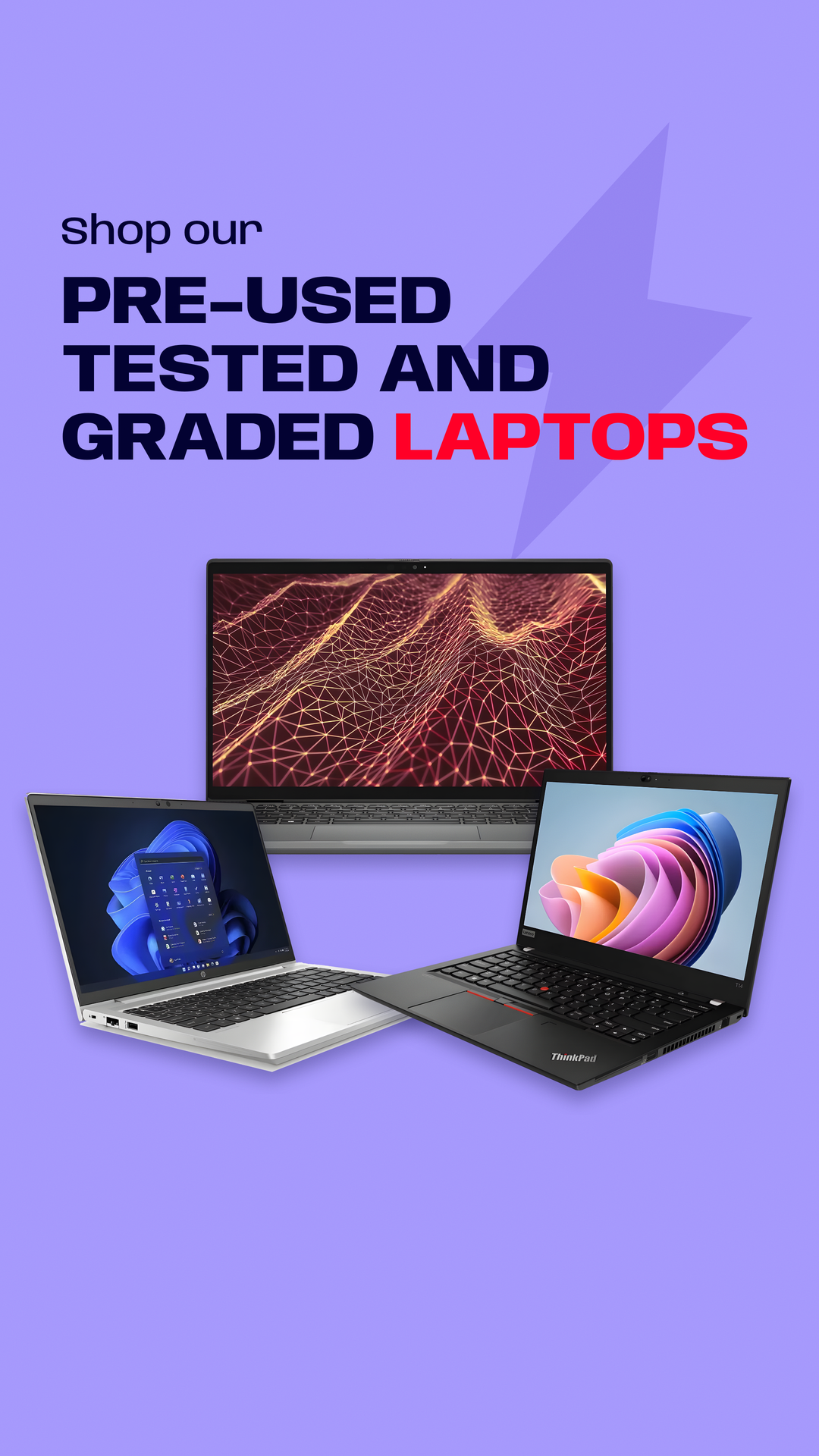 Woojid Refurbished Electronics Lebanon Facebook ad: Find Your Perfect Laptop