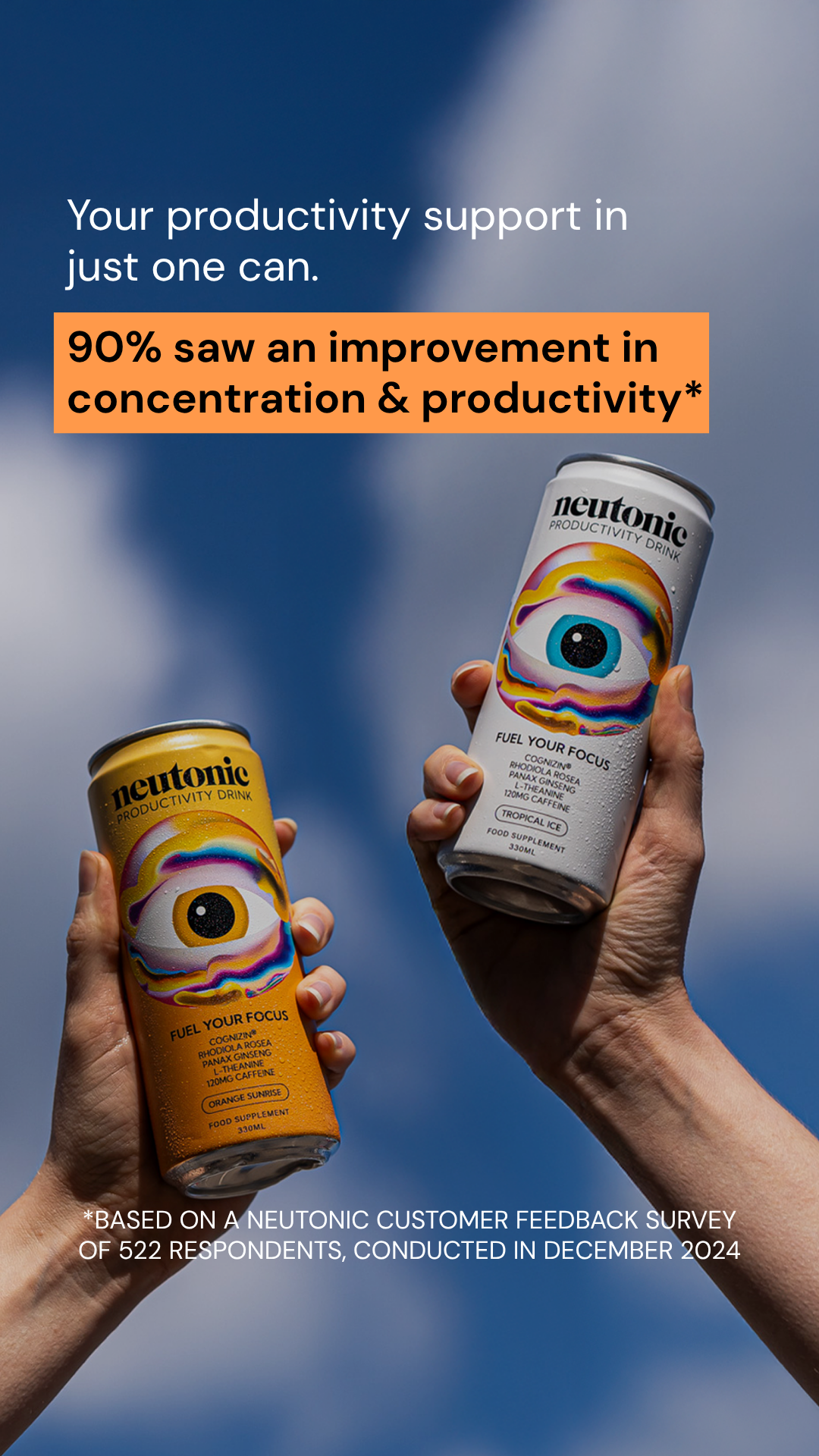 Neutonic Facebook ad