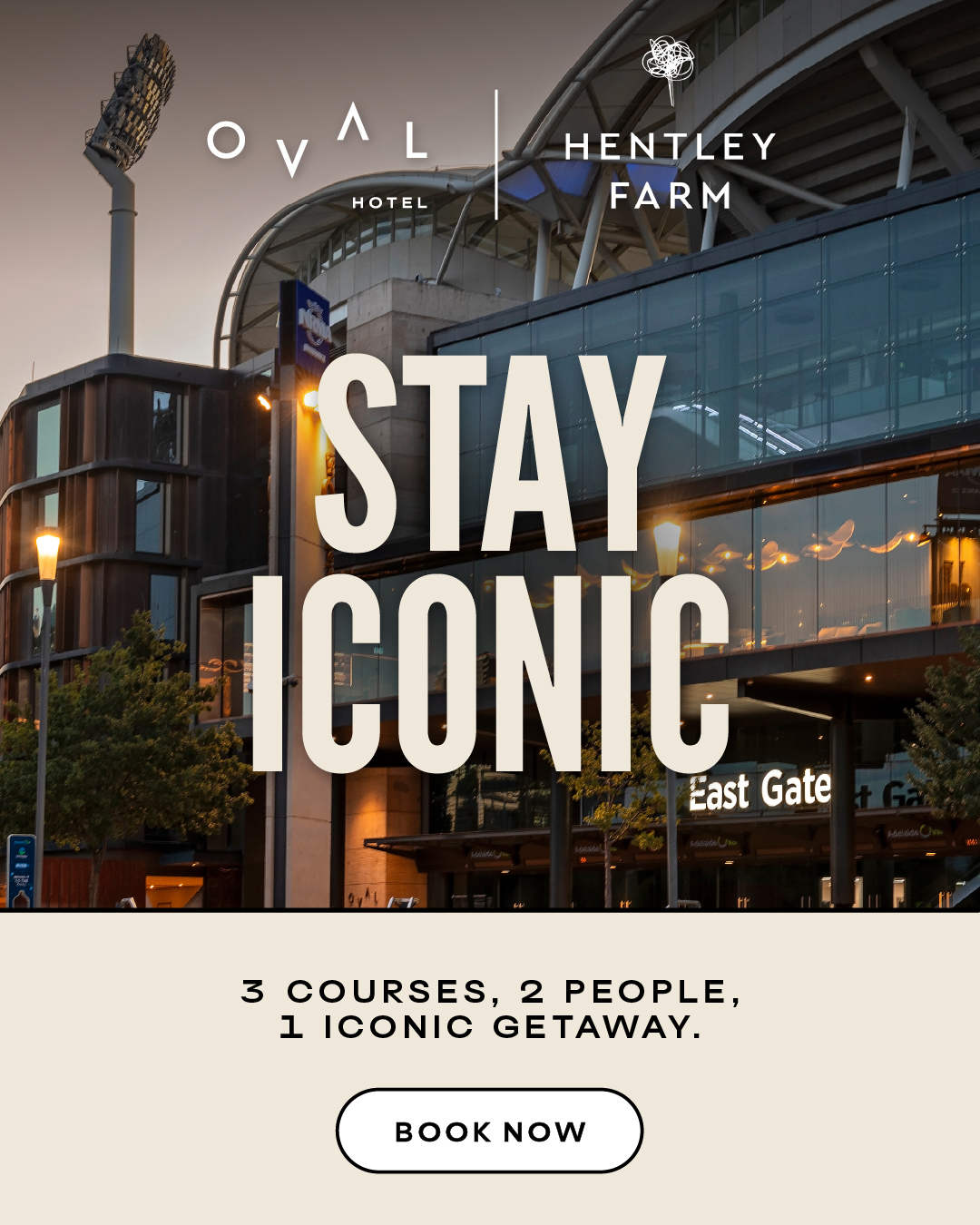 Oval Hotel Facebook ad
