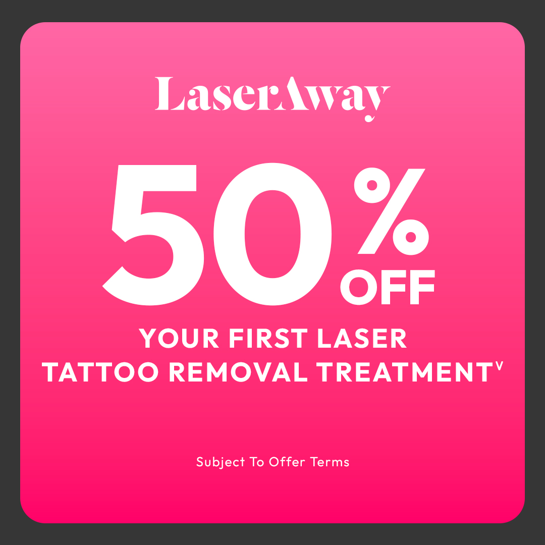 LaserAway Facebook ad