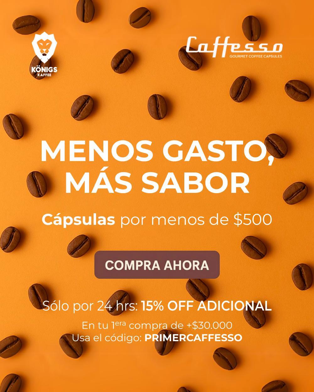 Caffesso Chile Facebook ad